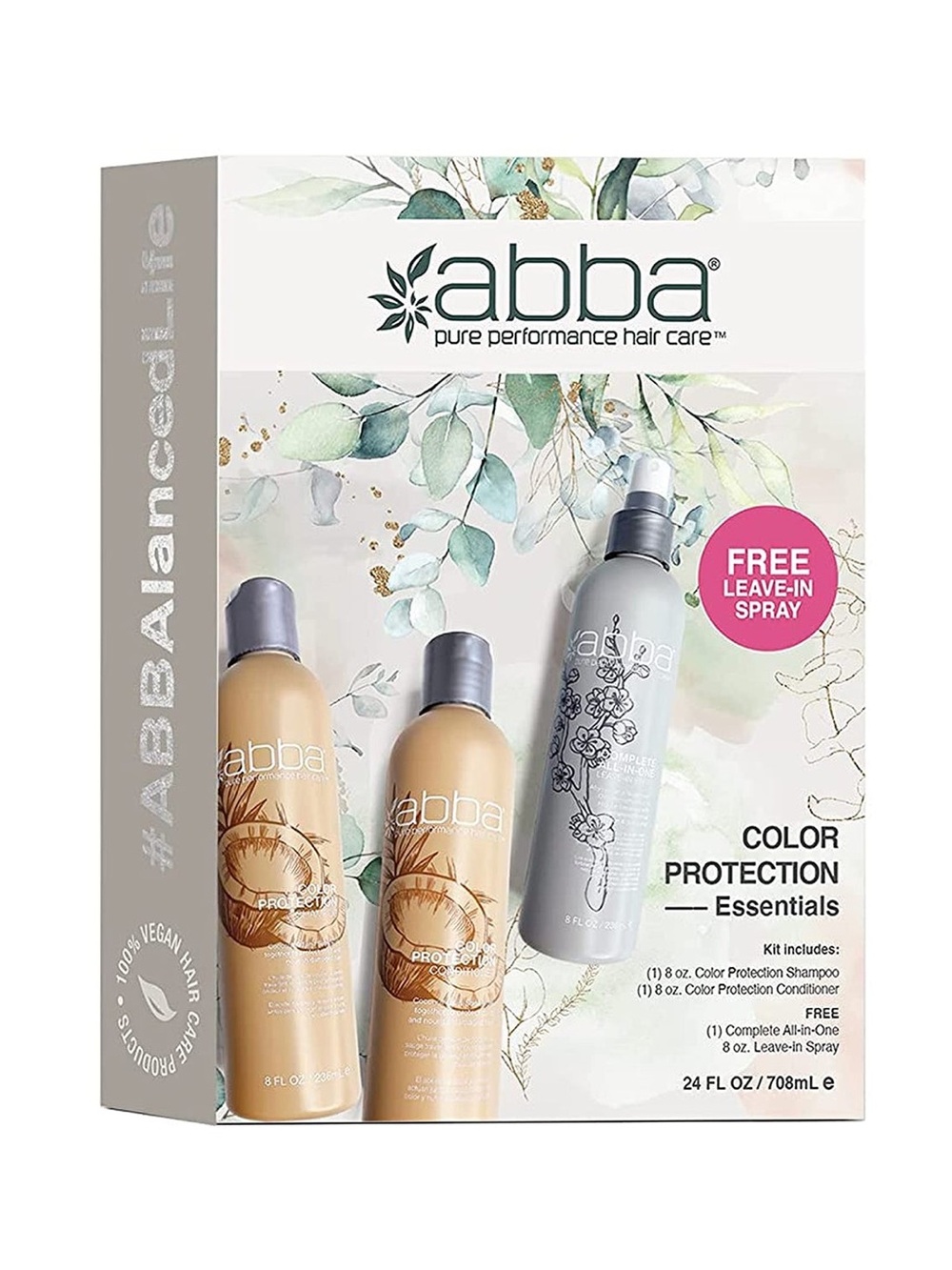 ABBA Color Protection Essentials Kit - 24 Fl Oz